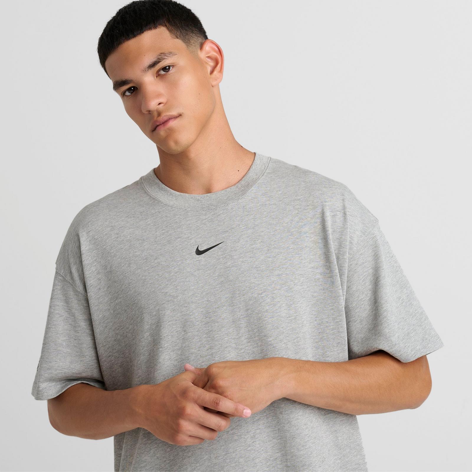 Men's Nike NOCTA NRG 2 T-Shirt - Dark Grey Heather/Black