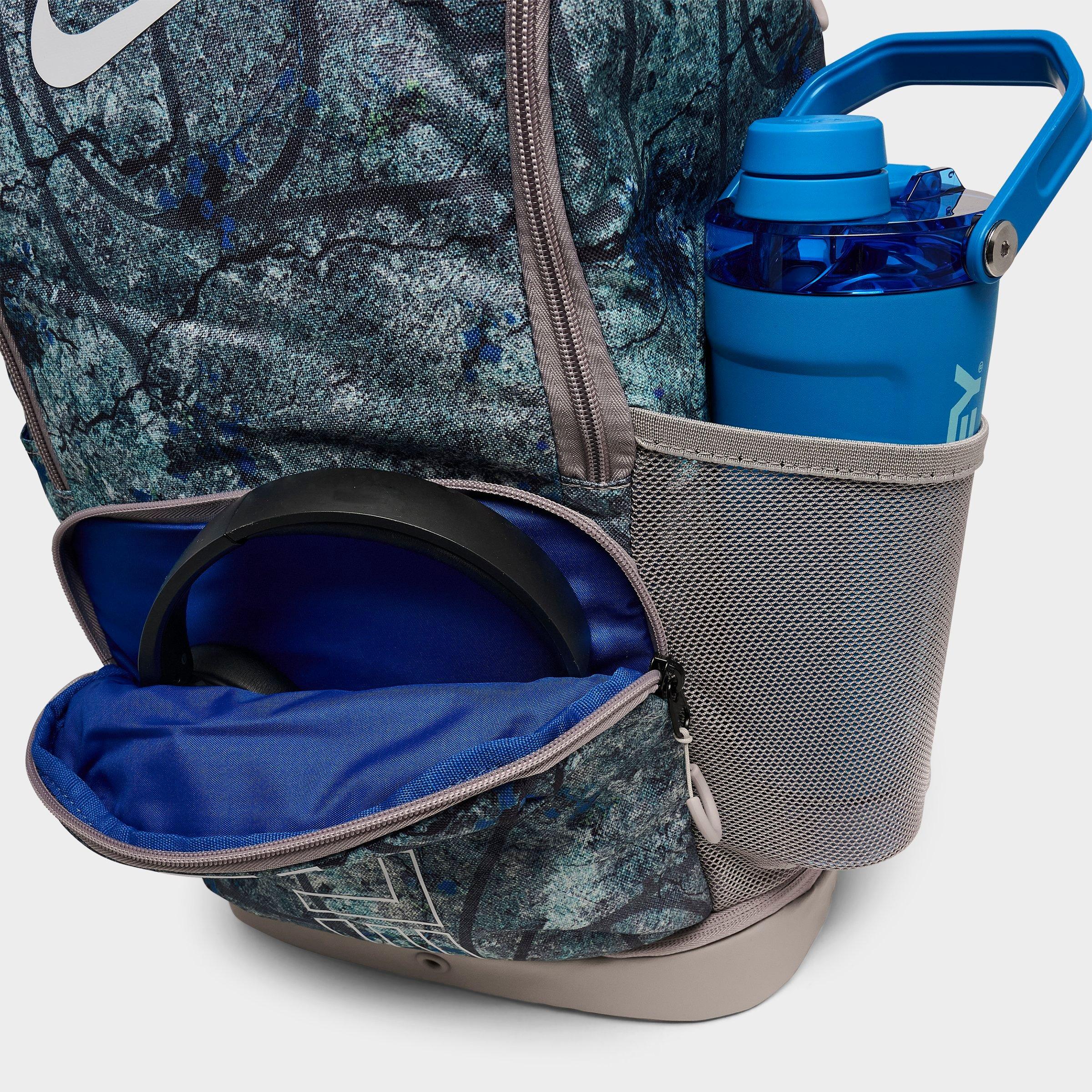 Nithtke Varsity Hoops Elite Backpack (32L) - Blue Camo Allover Print