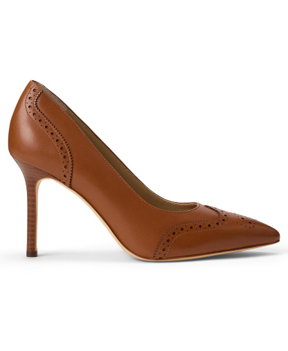 Lauren Ralph Lauren Women's Lynden Stiletto Heel Pumps - Lauren Tan