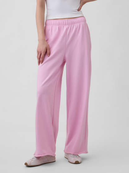 Mid Rise VintageSoft Terry Loose Sweatpants - Primrose pink