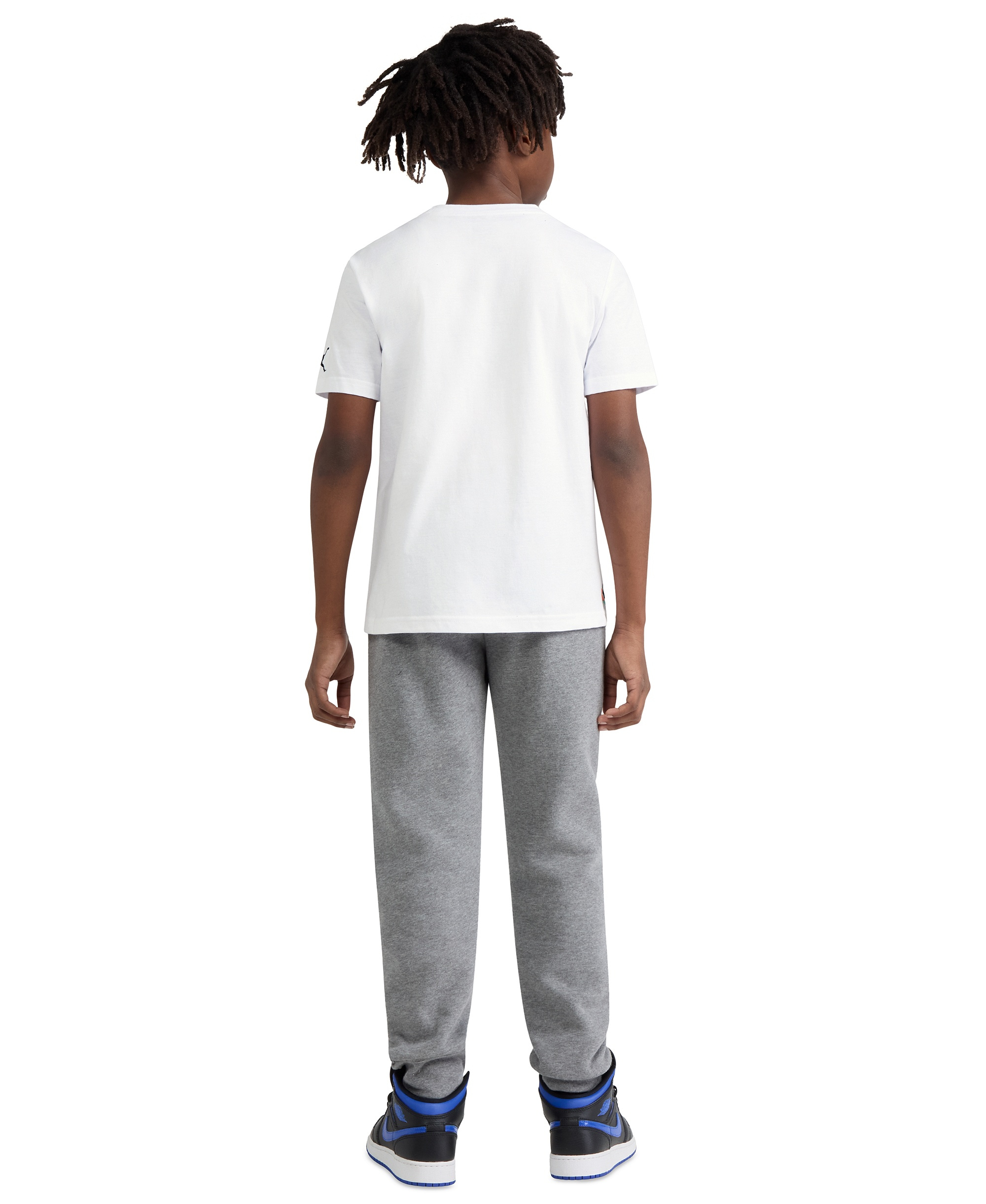 Boys' 8-20 Air Jordan World Tour Short-Sleeve T-Shirt - White