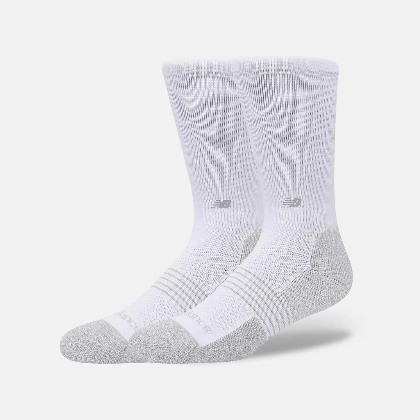 New Balance Pro Training Cushion Crew Socks 2 Pack, LAS25141WT