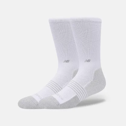 New Balance Pro Training Cushion Crew Socks 2 Pack, LAS25141WT
