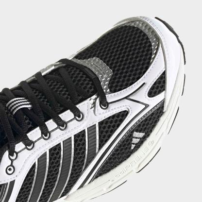 Men's adidas Spiritain 2000 Casual Shoes - Part 1 - Cloud White/Core Black/Matte Silver - Detail shot