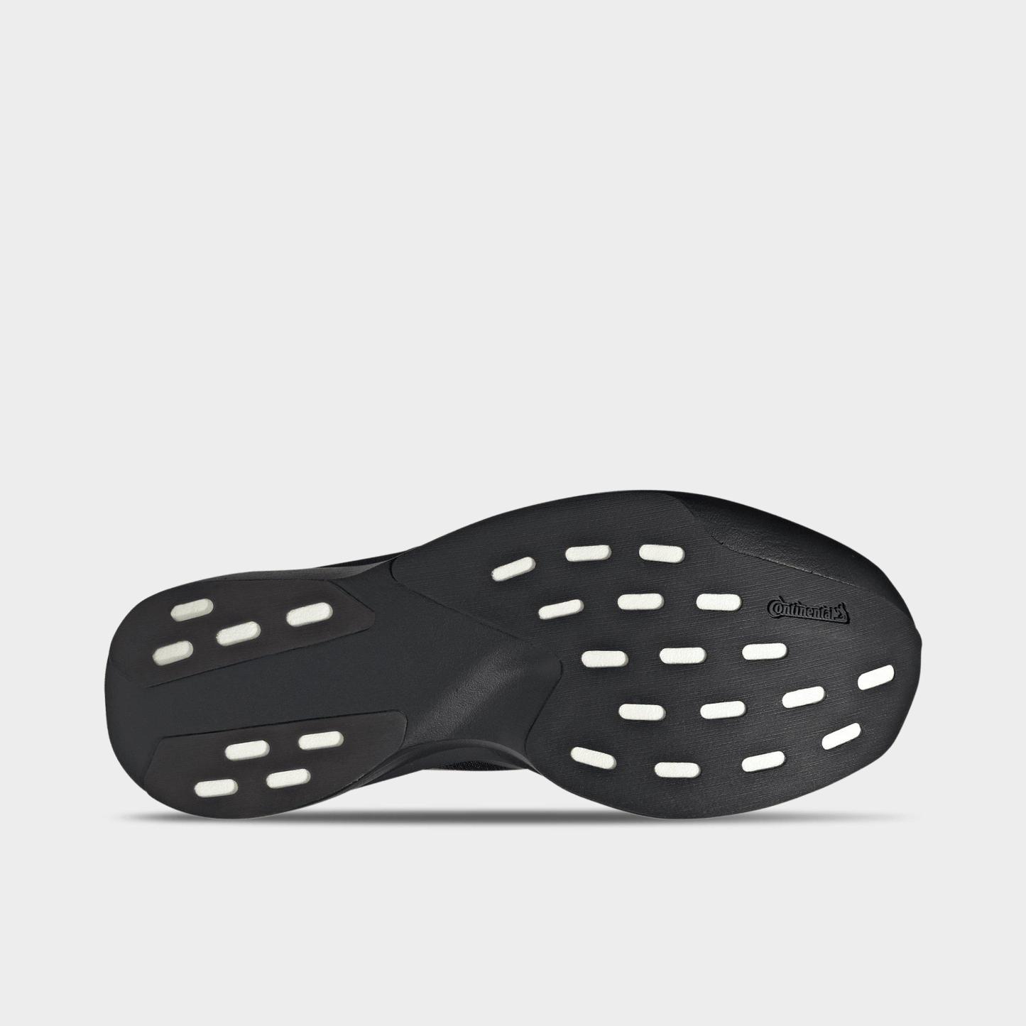 Men's adidas Adizero EVO SL Running Shoes - Part 2 - Core Black/Core Black/Iron Metallic - Bottom view