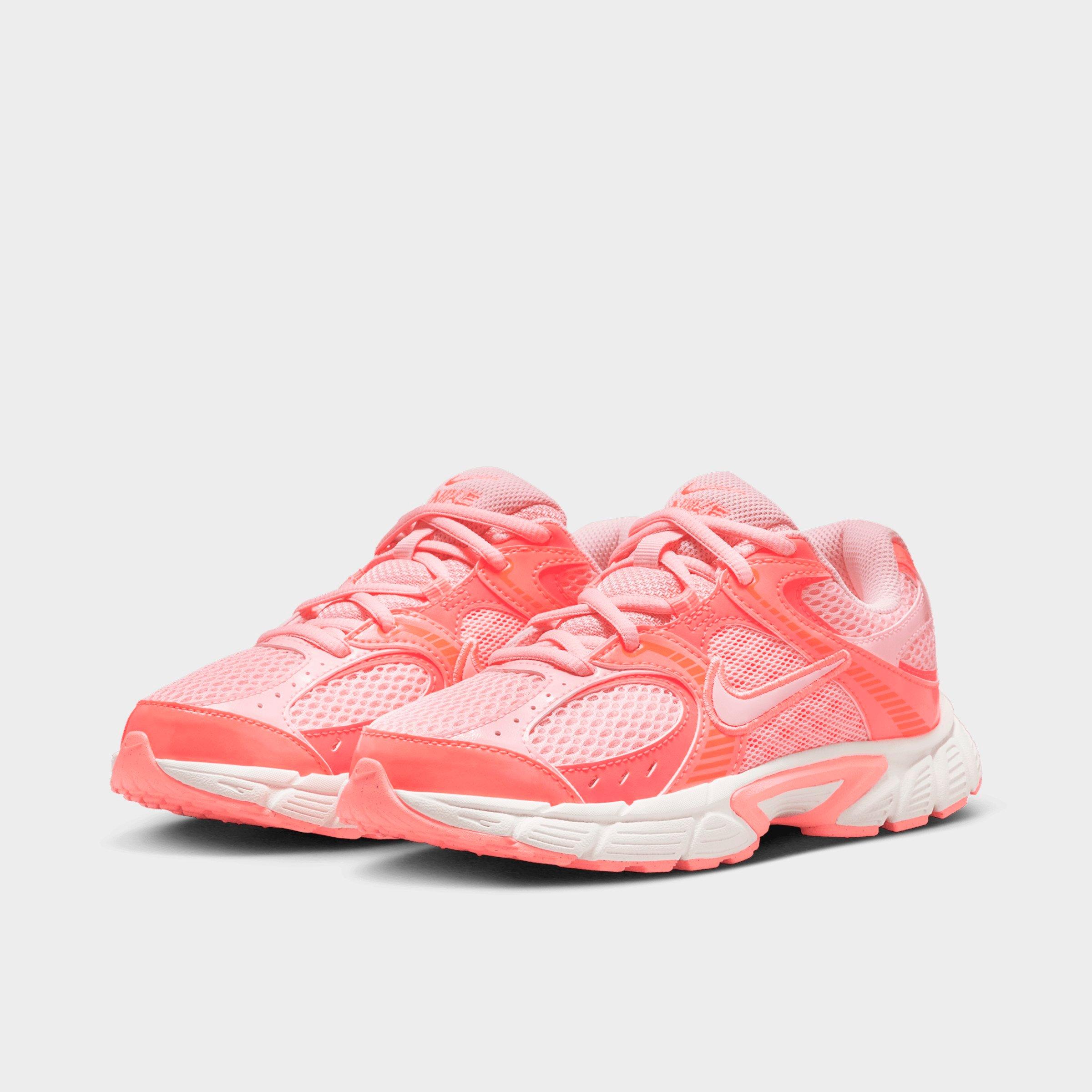 Big Kids' Nithtke V5 RNR Casual Shoes - Pink Bloom/Lava Glow/Hot Lava/Pink Bloom - Both shoes facing left