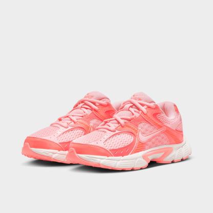 Big Kids' Nithtke V5 RNR Casual Shoes - Pink Bloom/Lava Glow/Hot Lava/Pink Bloom - Both shoes facing left