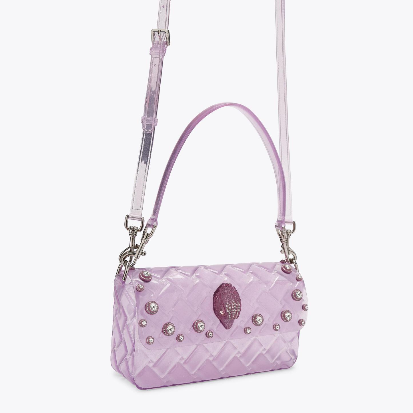 Kurt Geiger London Jelly Kensington Crystal Bag - Purple - view 3