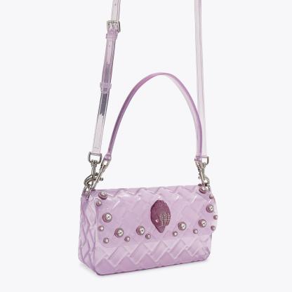 Kurt Geiger London Jelly Kensington Crystal Bag - Purple - view 3