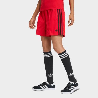 Women's adidas Originals Firebird Classic Shorts - Better Scarlet/Black - view 1