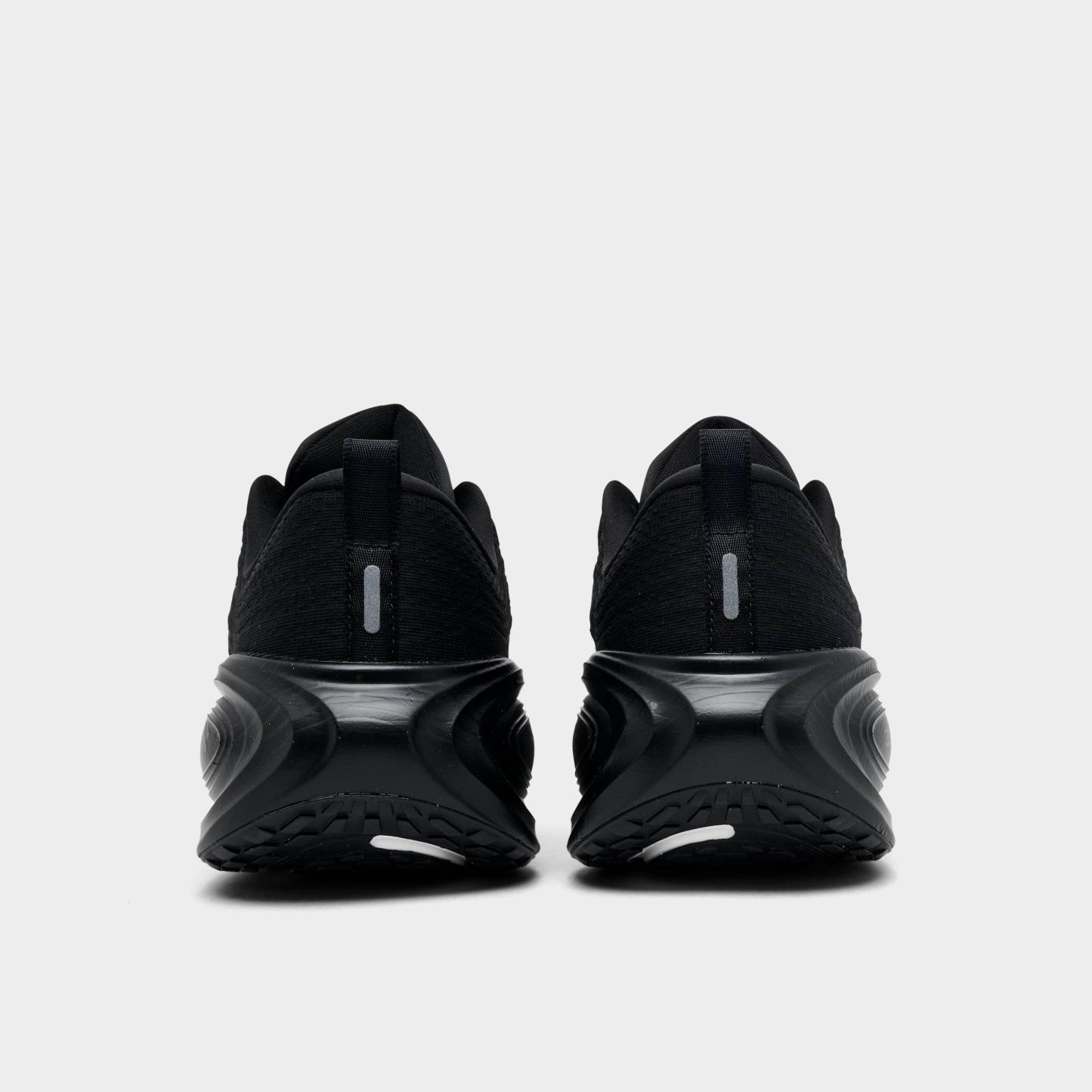 Men's Nithtke Vomero Plus Running Shoes - Part 2 - Black/Dark Smoke Grey/Metallic Dark Grey - Back view