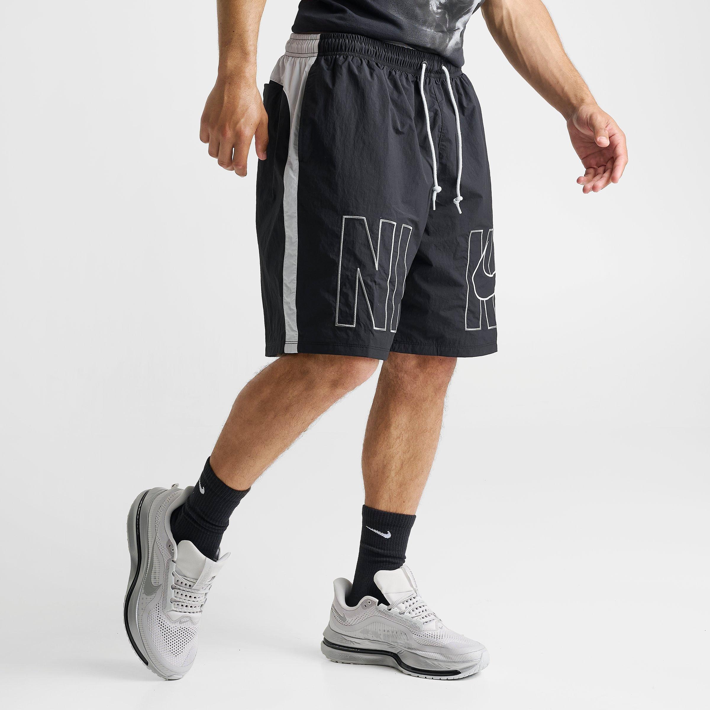 Men's Nithtke Sportswear Club Gel Block Sport Shorts - Black/Pure Platinum