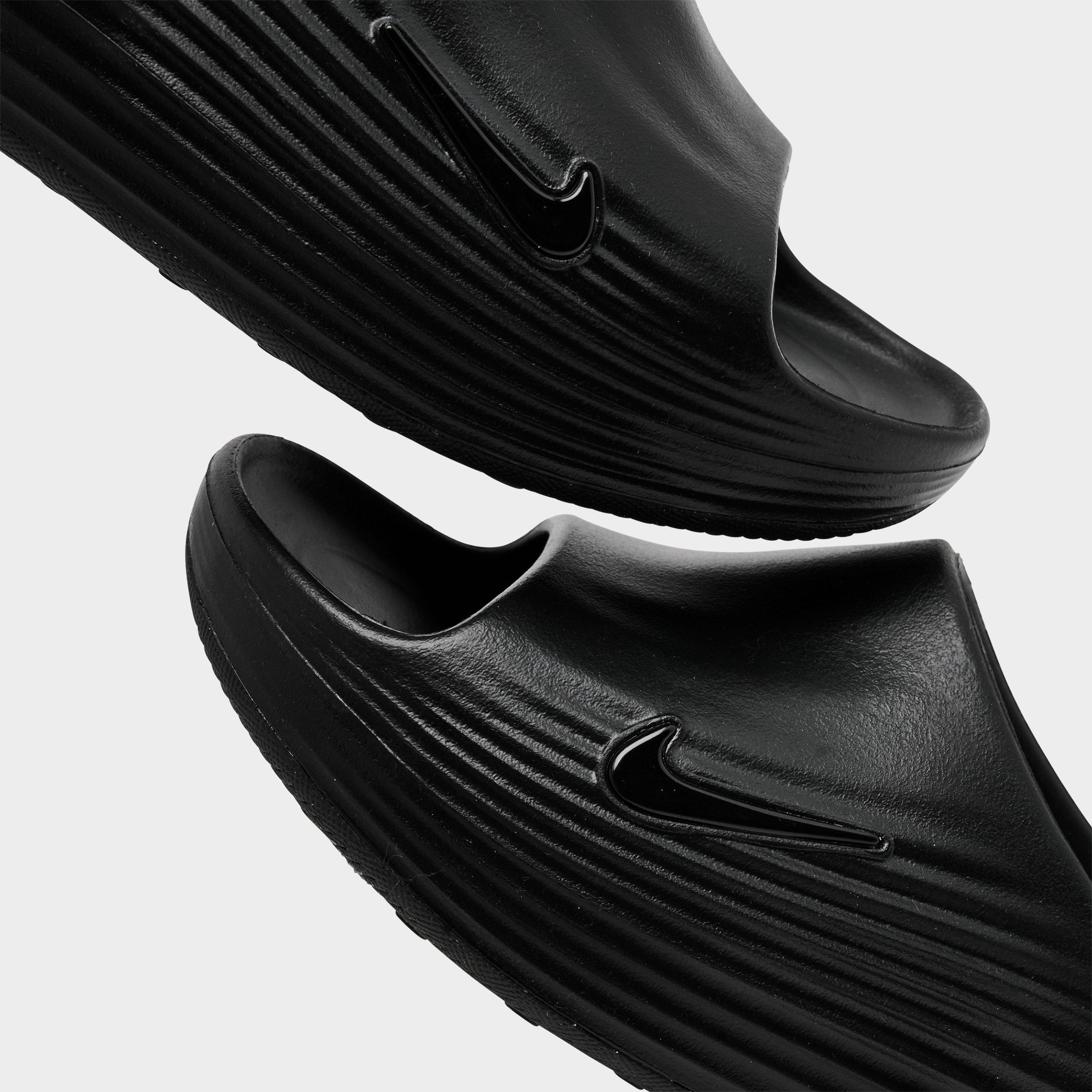 Women's Nithtke ReactX Rejuven8 Slide Sandals - Black/Black/Black - Detail shot