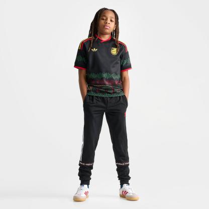 Big Kids' adidas x Bob Marley Jamaica 26 Away Replica Soccer Jersey - Black - view 2