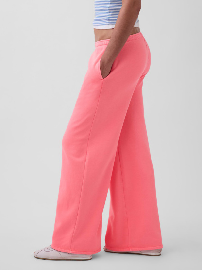 VintageSoft Baggy Sweatpants - Sassy pink