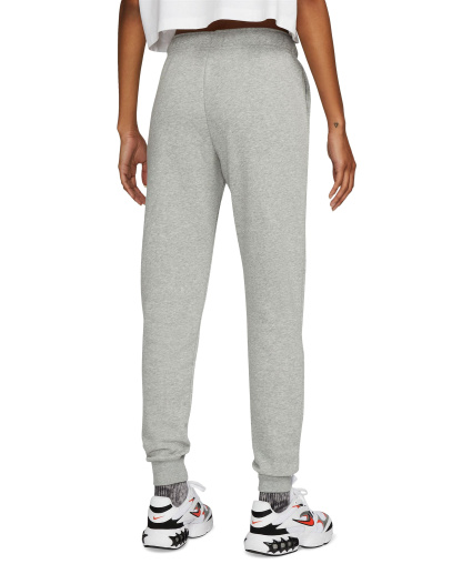 Nike Women's Sportswear Club Fleece Mid-Rise Joggers - Dark Grey Heather
