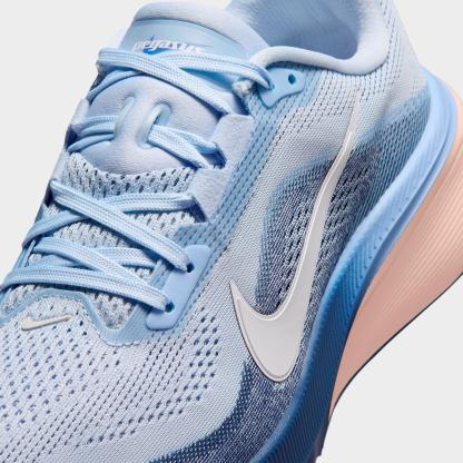 Women's Nithtke Pegasus 42 Running Shoes - Part 2 - Hydrogen Blue/Mystic Navy/Aluminum/White - Detail shot