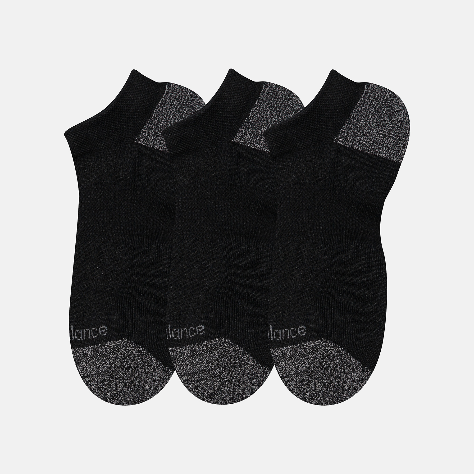 New Balance Active No Show Socks 3 Pack, LAS35206BK