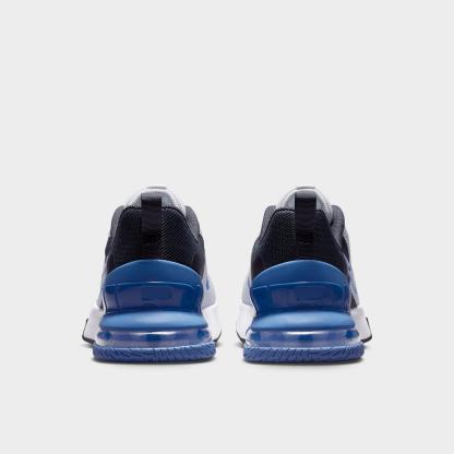 Men's Nithtke Air Max Alpha Trainer 6 Training Shoes - Part 1 - Off White/Black/White/Indigo Storm - Back view