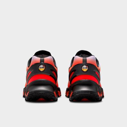 Men's Nithtke Air Max Dn8 Casual Shoes - Royal Tint/Bright Crimson/Black/Black - Back view