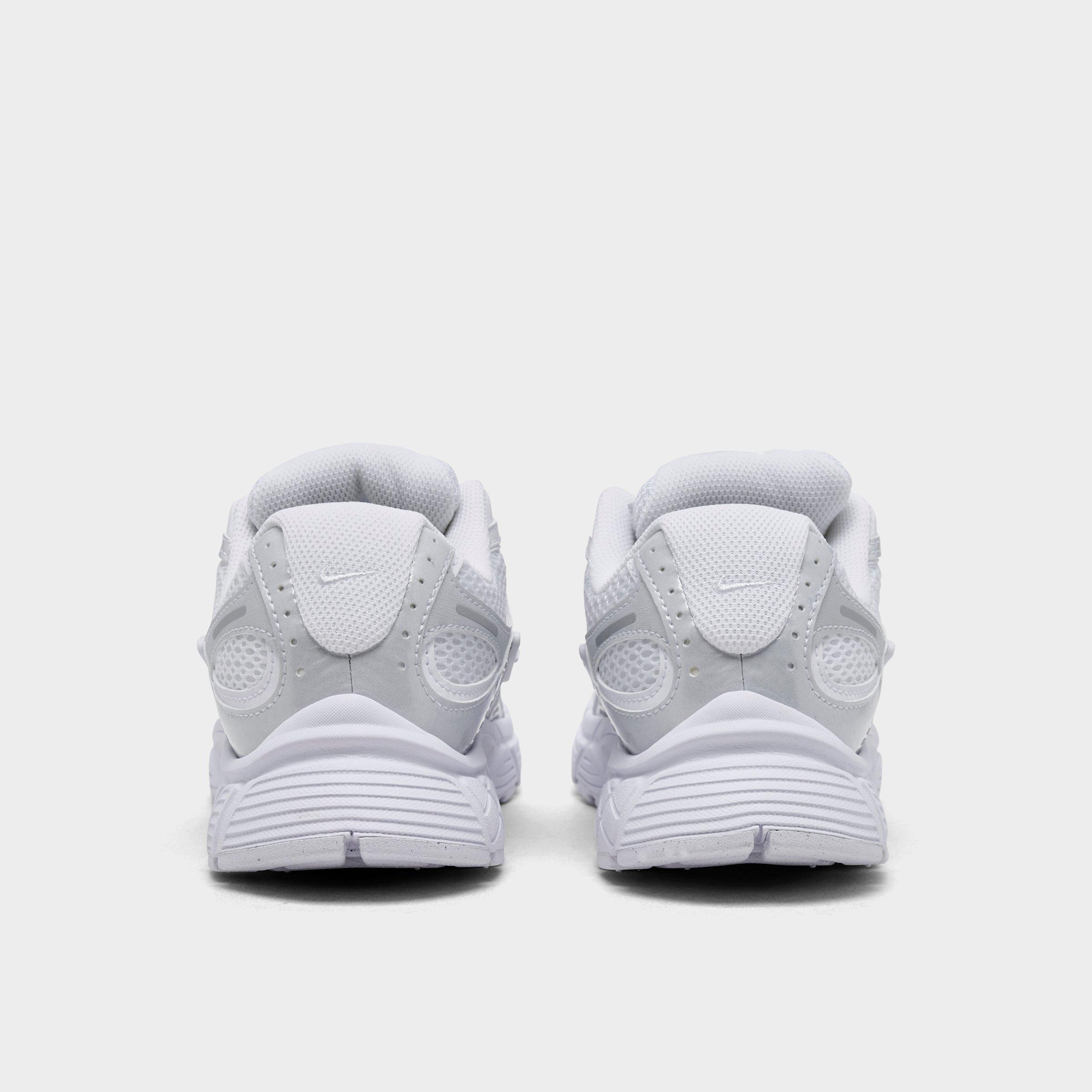Women's Nithtke V5 RNR Casual Shoes - Part 2 - White/White/Black/Metallic Silver - Back view