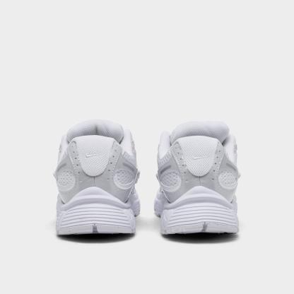 Women's Nithtke V5 RNR Casual Shoes - Part 2 - White/White/Black/Metallic Silver - Back view
