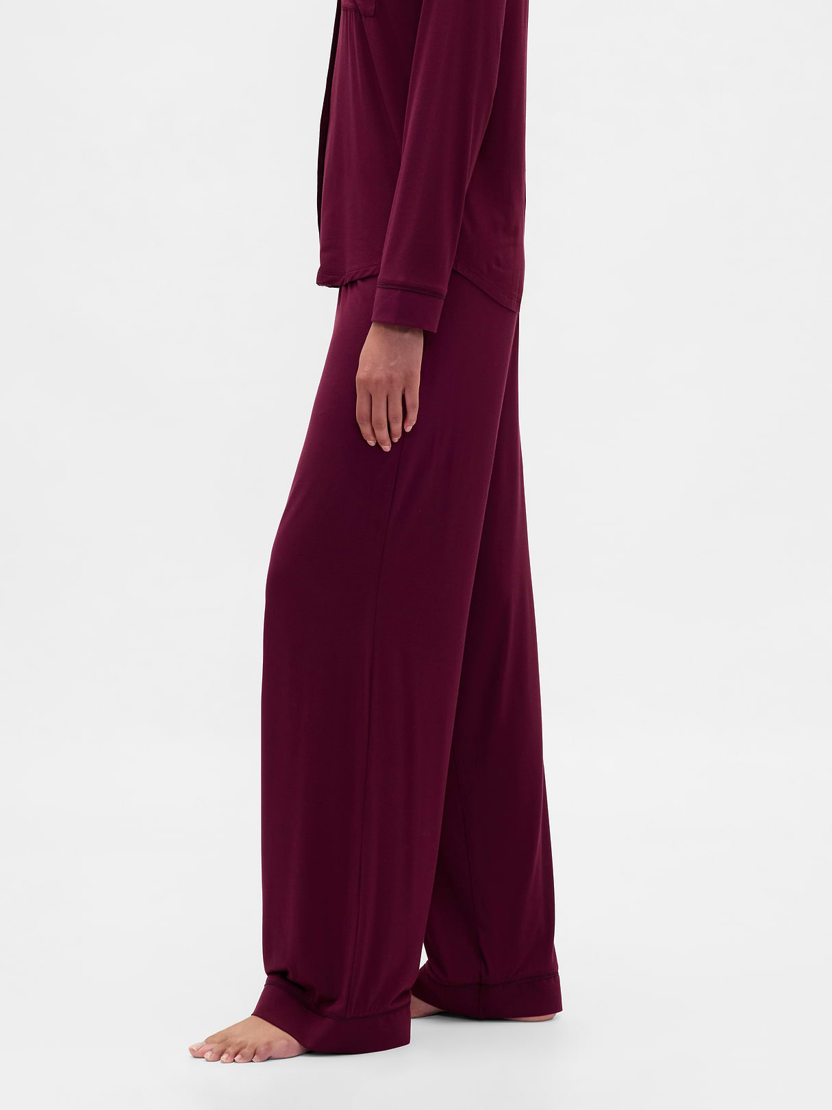 SoftMade Modal PJ Pants - Tuscan red