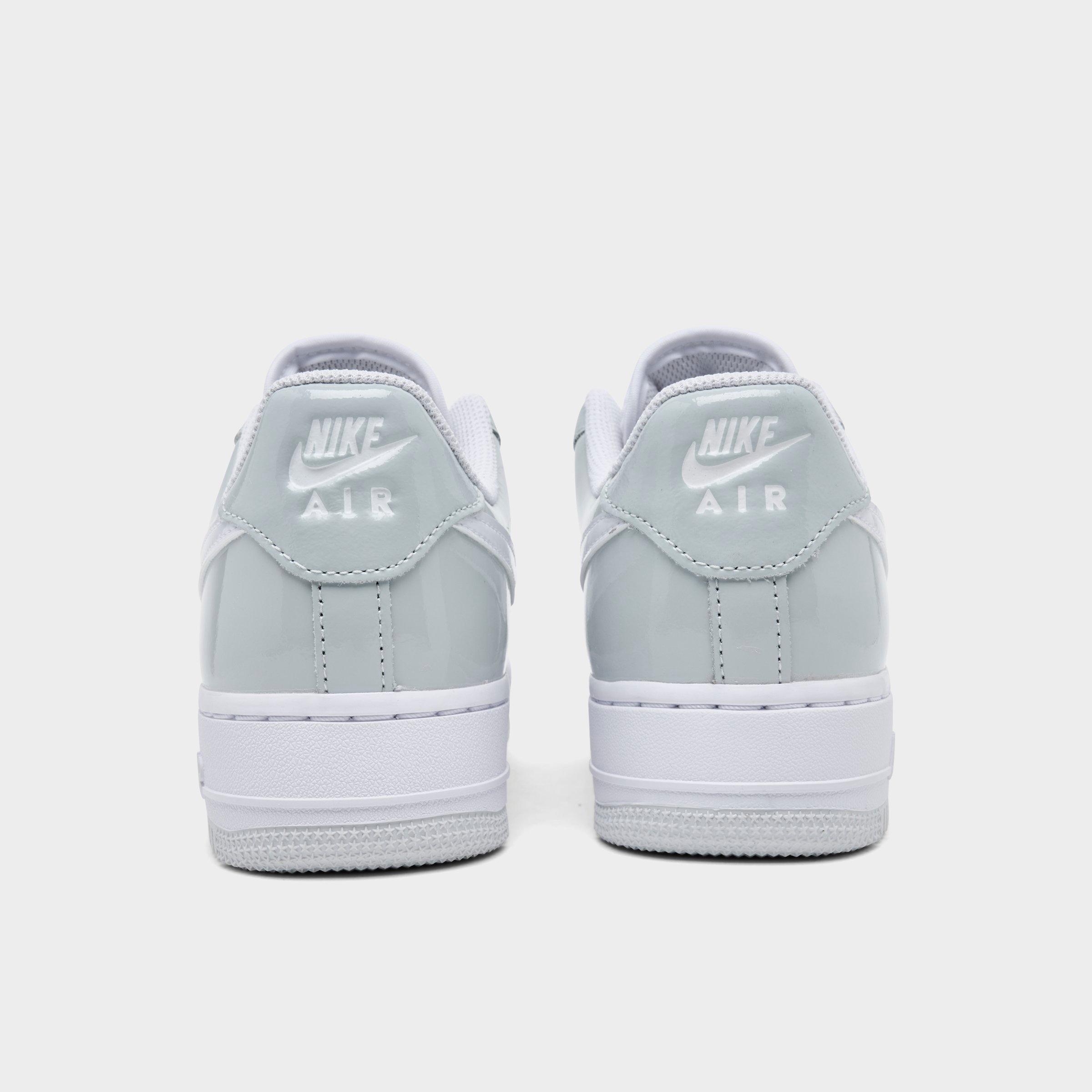 Women's Nithtke Air Force 1 '07 SE Casual Shoes - Grey Fog/White/Photon Dust - Back view