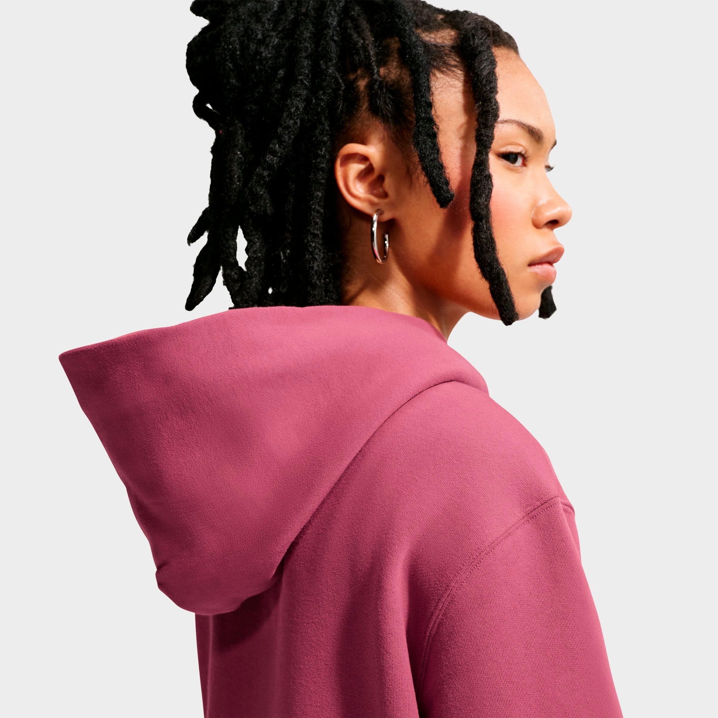 Women's Nithtke Studio Fleece Medium-Weight Pullover Hoodie - Pink Smoke/Sail