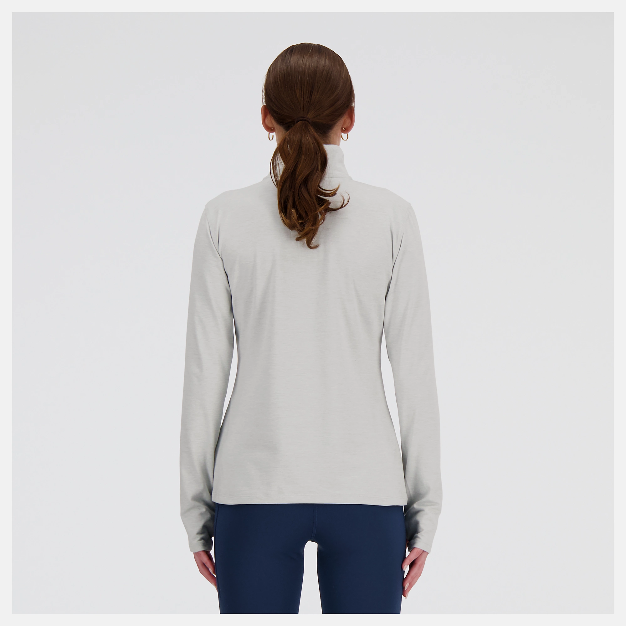 New Balance Sport Essentials Space Dye Quarter Zip, WT41150AHH