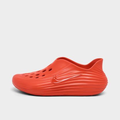 Men's Nithtke ReactX Rejuven8 Recovery Casual Shoes - Part 2 - Picante Red/Picante Red - Left shoe facing left. Outside of the shoe.