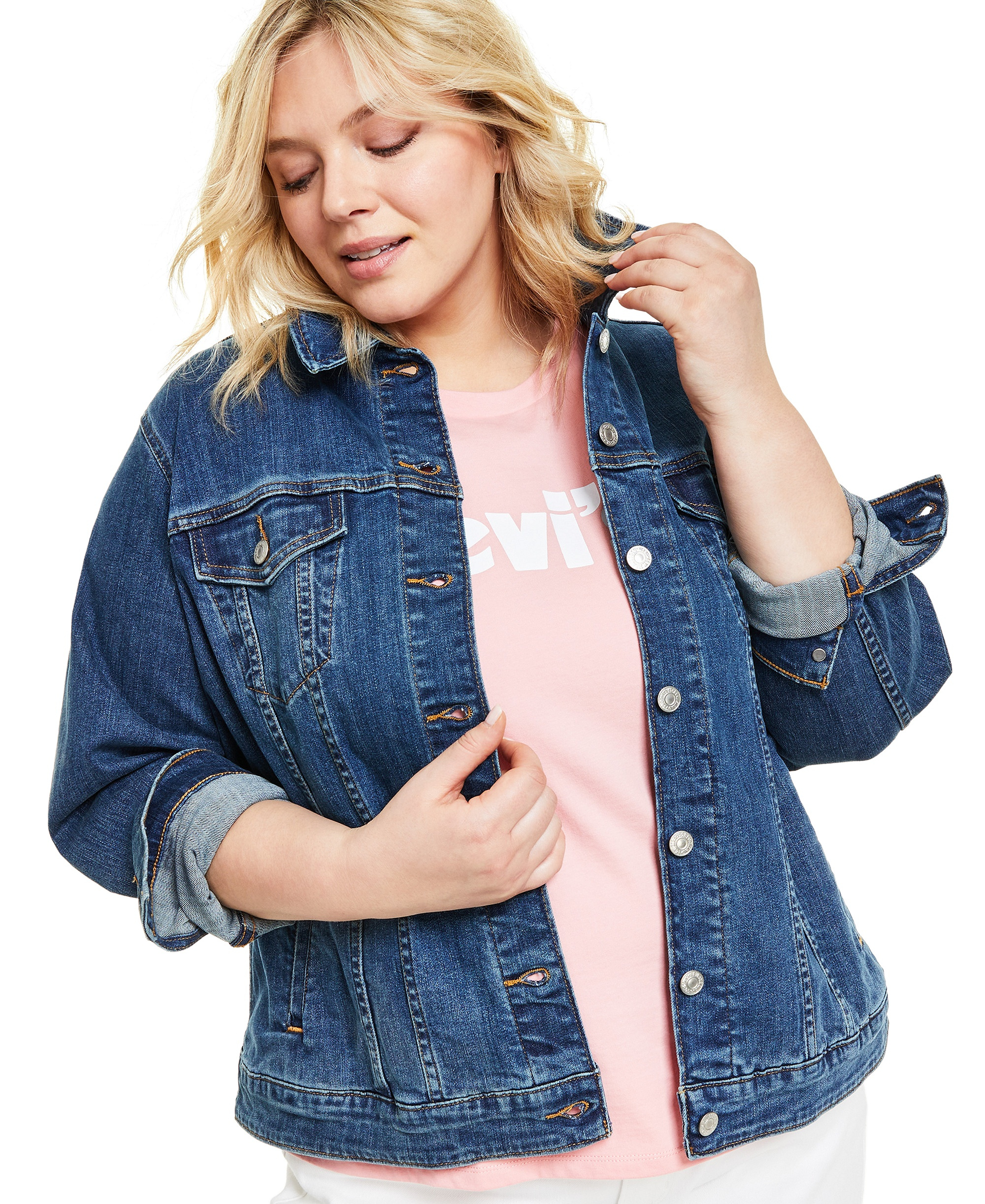 Levi's Women's Original Cotton Denim Trucker Jacket - See Her Run