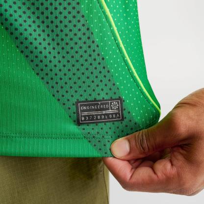 Men's Nike Nigeria 2026 Stadium Home Dri-FIT Replica Soccer Jersey - Pine Green/Electric Green/White
