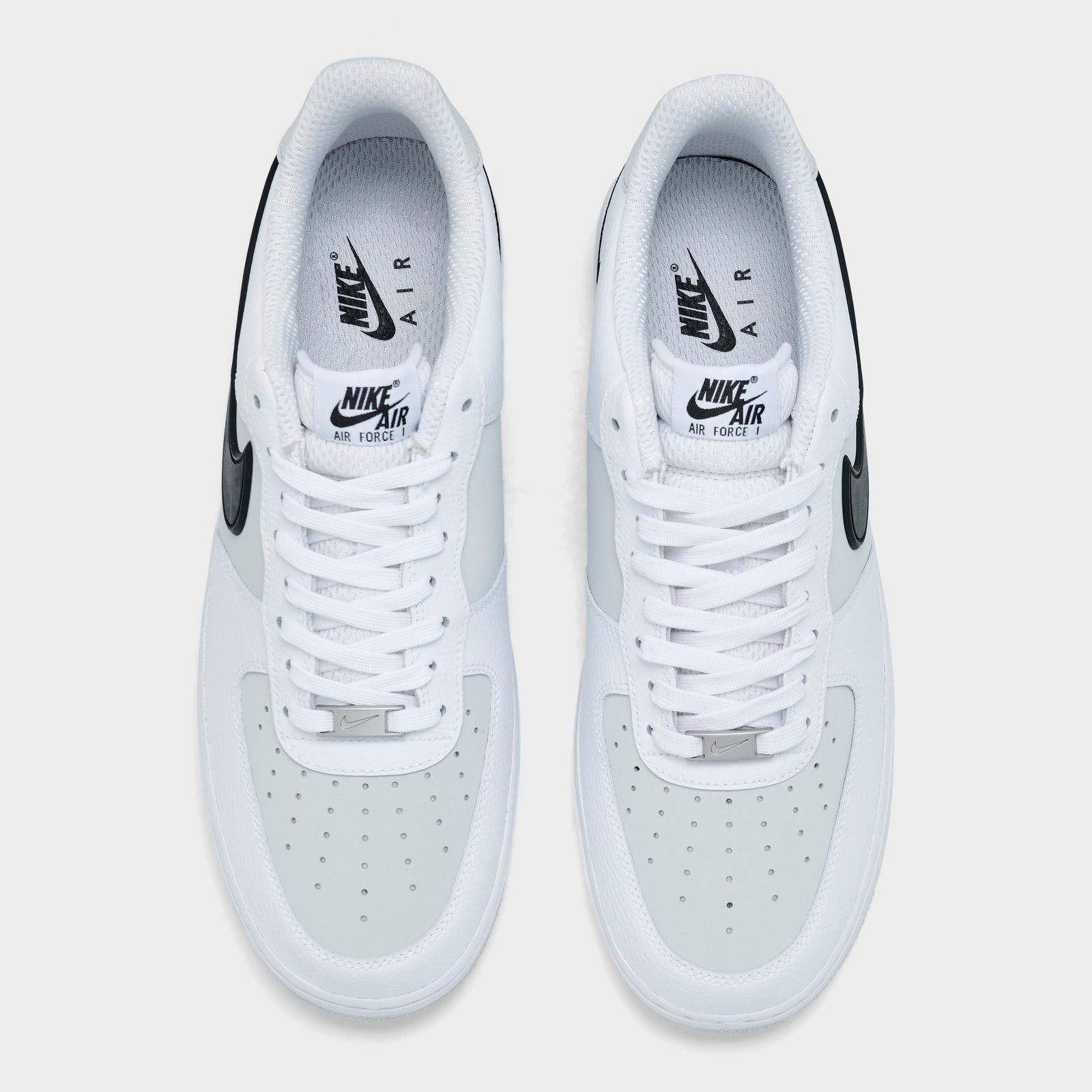 Men's Nike Air Force 1 '07 LV8 Casual Shoes - Black/Iron Grey/Light Smoke Grey (IR1475-100)