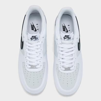 Men's Nike Air Force 1 '07 LV8 Casual Shoes - Black/Iron Grey/Light Smoke Grey (IR1475-100)
