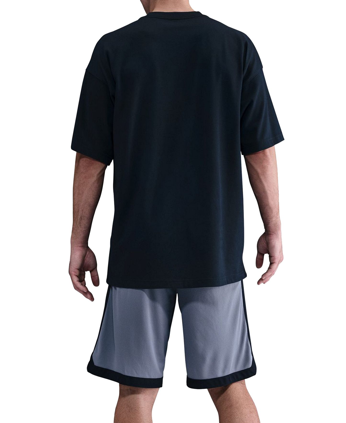 Nike Men's DNA Academy Dri-FIT Basketball Shorts, 11" Inseam - Cool Gray/Black