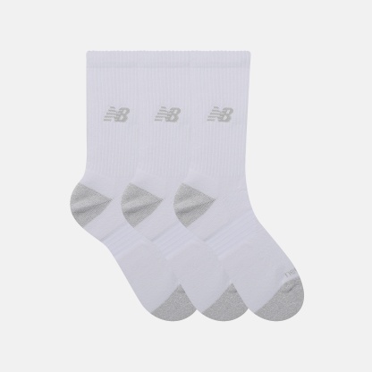New Balance Active Crew Socks 3 Pack, LAS35203WT
