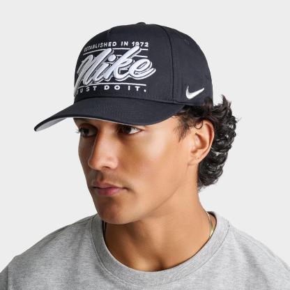 Nithtke Rise Structured A-Frame Snapback Hat - Black/Anthracite (IQ1437-010)