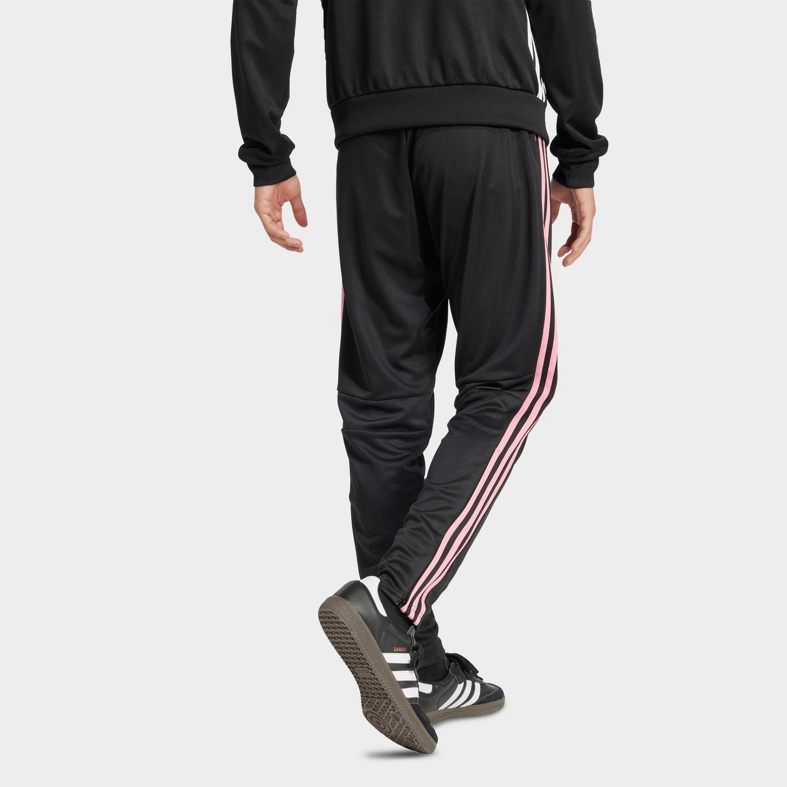 Men's adidas Tiro 25 Essentials Training Pants - Black/Easy Pink - view 4