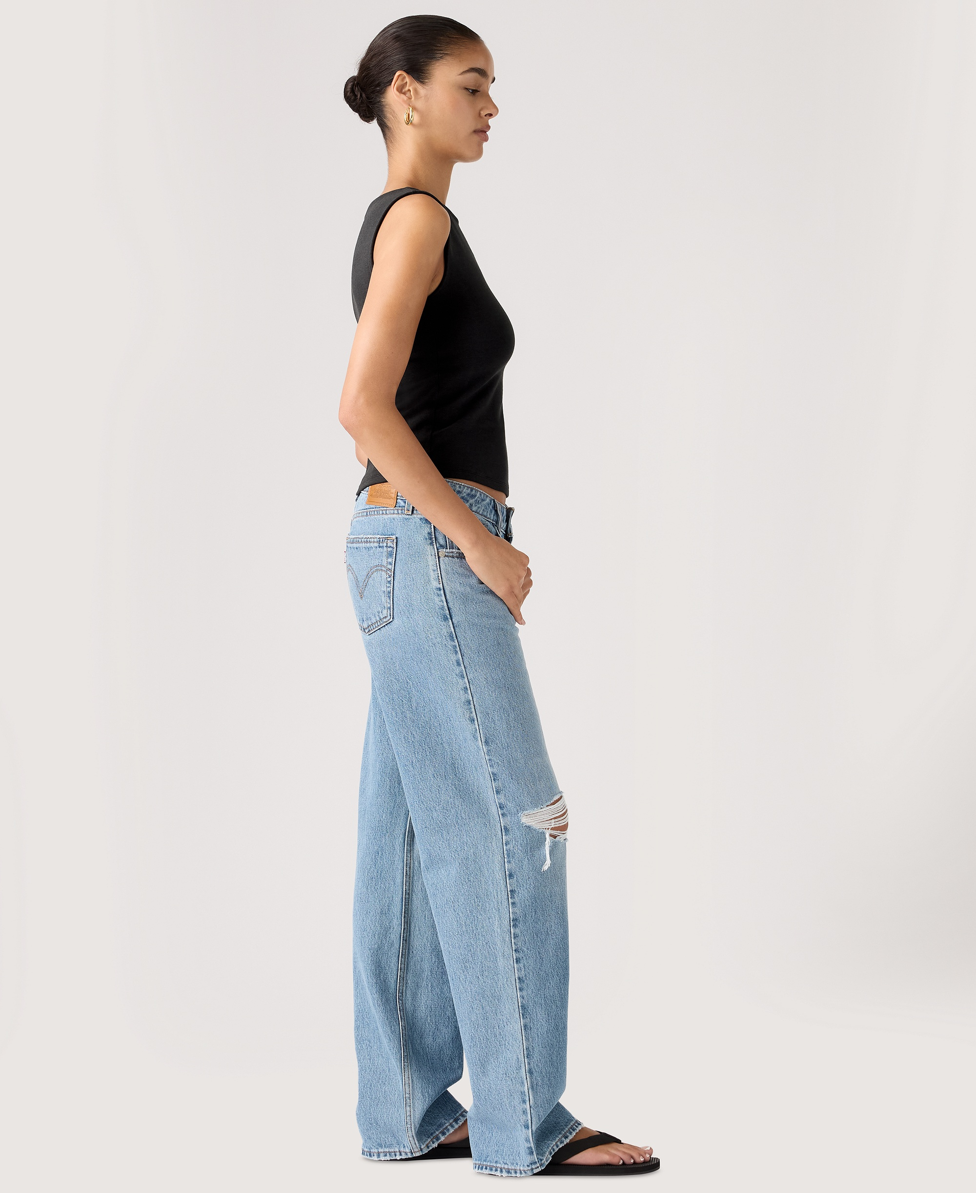 Levi's Premium Women's Low Loose Straight-Leg Jeans - Shakey Ground