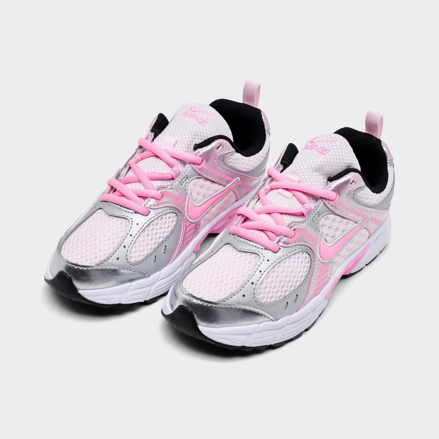Little Kids' Nithtke V5 RNR Casual Shoes - Pearl Pink/Pink Rise - Both shoes facing left