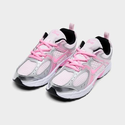 Little Kids' Nithtke V5 RNR Casual Shoes - Pearl Pink/Pink Rise - Both shoes facing left