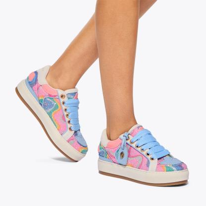 Kurt Geiger London Southbank Tag Sneaker - Multi Colored - view 2