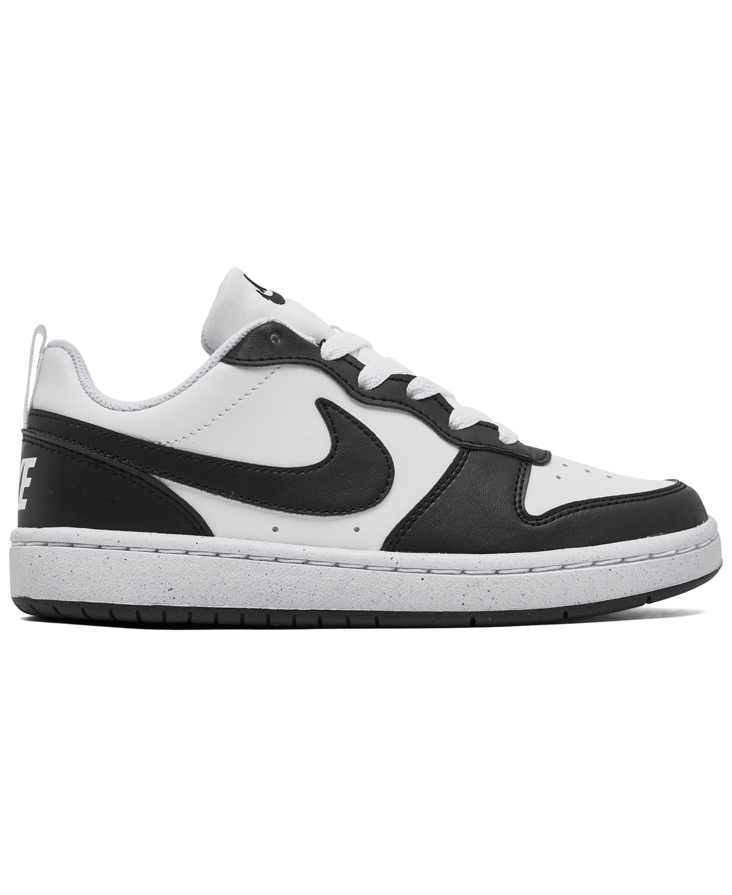 Nike Big Kids Court Borough Low Recraft Casual Sneakers from Finish Line - White, Black