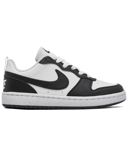 Nike Big Kids Court Borough Low Recraft Casual Sneakers from Finish Line - White, Black