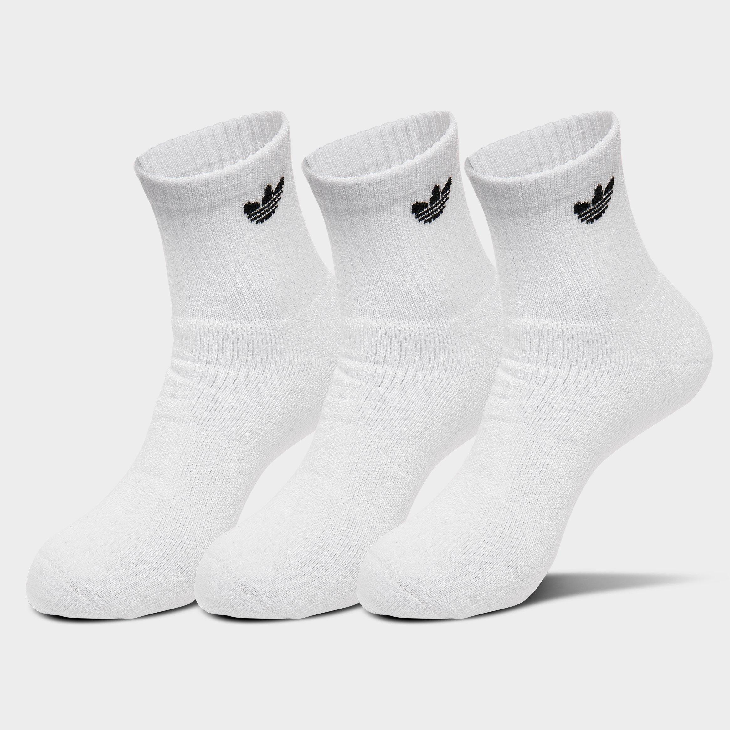 adidas Originals Trefoil 2.0 Quarter Socks (6-Pack) - White