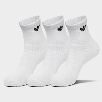 adidas Originals Trefoil 2.0 Quarter Socks (6-Pack) - White