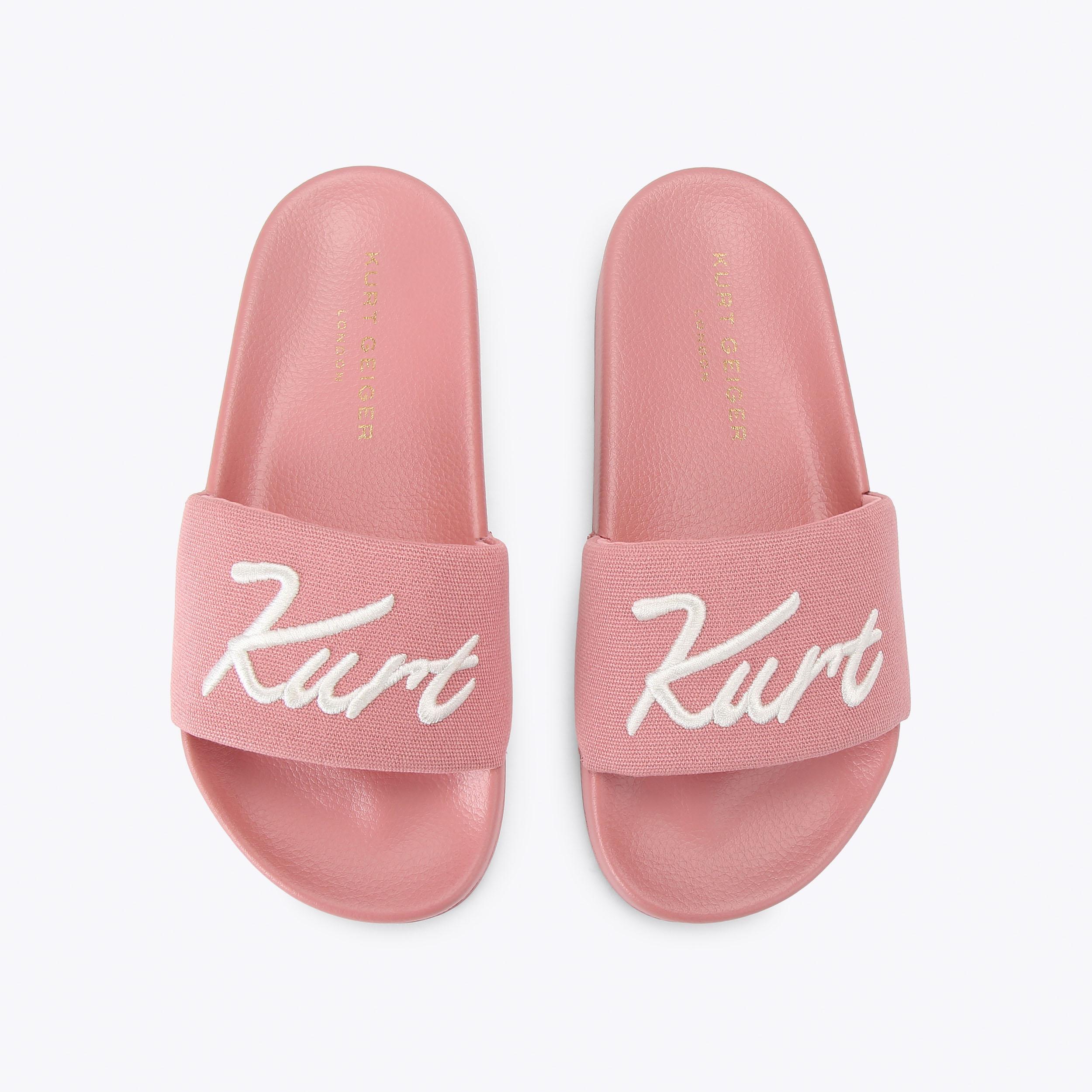 Kurt Geiger London Kurt's Cabana Kurt Meena Slide - Pink - view 3