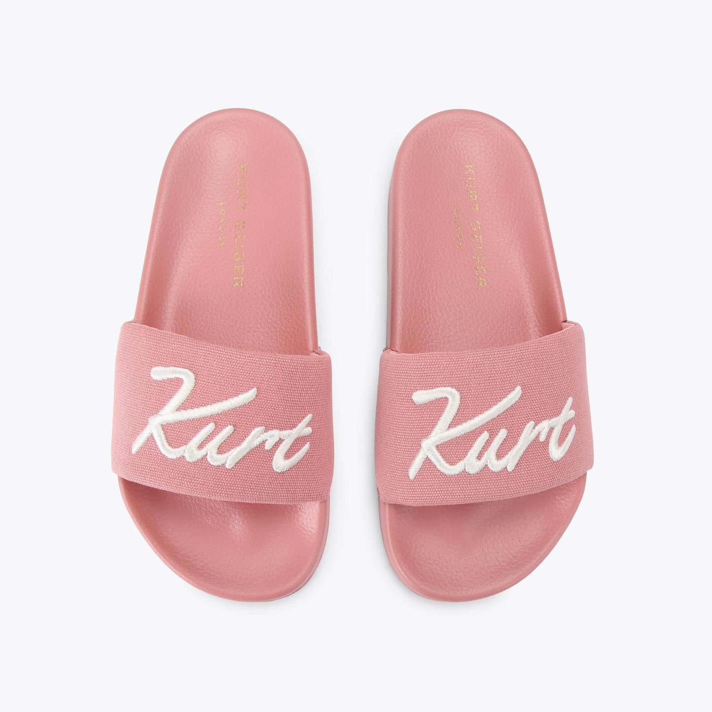 Kurt Geiger London Kurt's Cabana Kurt Meena Slide - Pink - view 3