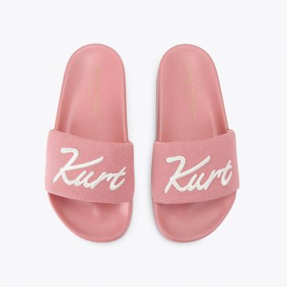 Kurt Geiger London Kurt's Cabana Kurt Meena Slide - Pink - view 3